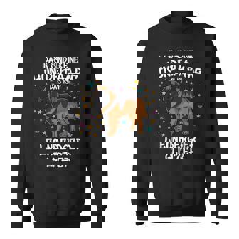 Leonberger Glitzer Hundehalter Geschenk Gassi Hunde Sweatshirt - Seseable