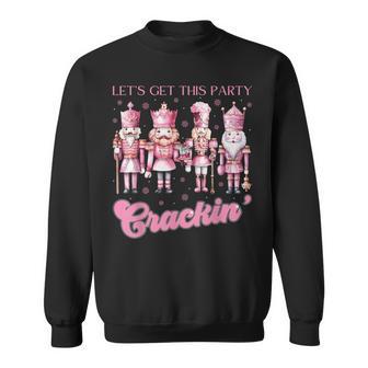 Let's Get This Party Crackin' Christmas Nutcracker Squad Sweatshirt - Thegiftio UK