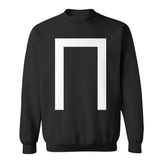 Lettre Majuscule Grecque Pi Sweater e - Cadeauxyz