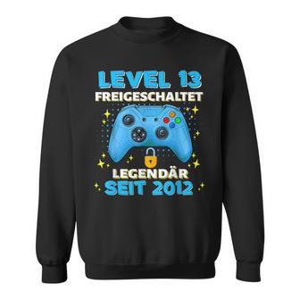 Level 13 Jahre Geburtstags Junge Gamer 2012 Geburtstag Sweatshirt - Geschenkecke