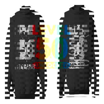 Level 50 Unlocked 50 Aniversario De Boda 50 Años Camisa de entrenamiento - Regaloses