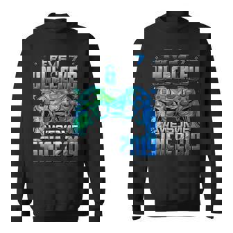 Level 7 Unlocked Awesome Since 2019 7Th Birthday Gaming Sweatshirt - Thegiftio