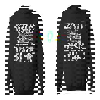 LGBT Rainbow Quadcopter Race Proud Drone Pilot FPV Freestyle Sweatshirt Unisex | Mazezy