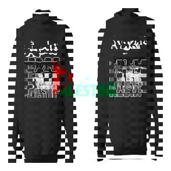 Libre Palestina Gaza Apoyo Bandera Palestina Árabe Camisa de entrenamiento - Regaloses