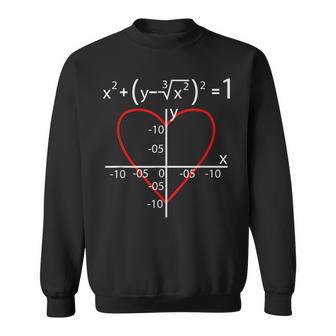 Liebe Herz Mathematik Mathematische Formeln Mathe Sweatshirt - Geschenkecke