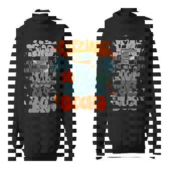 Lifting To Hold More Books Weightlifting Workout Bookish Sweatshirt - Monsterry