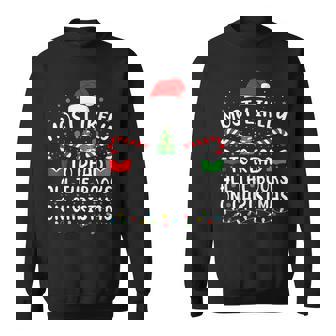 Most Likely To Read A Book On Christmas Family Matching Xmas Sweatshirt | Seseable CA