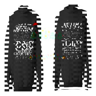 Most Likely To Rock Christmas Socks Matching Christmas Sweatshirt - Thegiftio