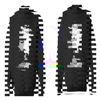 Lindo Colorido Unicornio Mágico Arco Iris Pedo Kawaii Regalo Camisa de entrenamiento - Regaloses