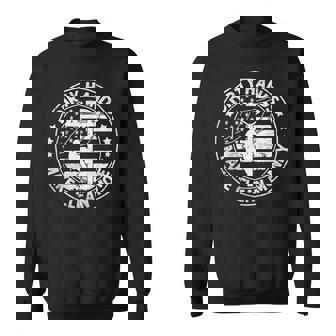 Lineman American Flag My Hands May Be Dirty My Money Clean Sweatshirt - Monsterry