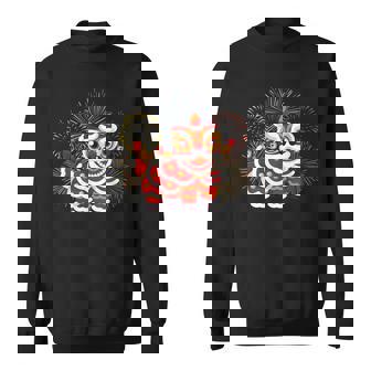 Lion Dance Chinese New Year Lunar New Year Sweatshirt - Monsterry