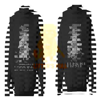 Litter’S Full Cat Lovers Christmas Xmas Sweatshirt | Seseable FR