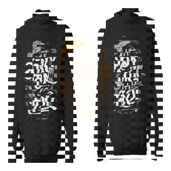 Little Honky Tonk Western Farm Musician Honky Tonk Sweatshirt Unisex | Mazezy