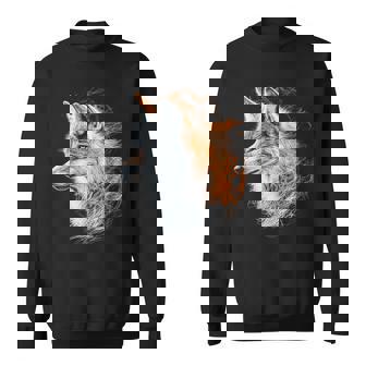 Lobo Impresión Abstracto Animal Amante Motivo Retrato Gráfico Lob Camisa de entrenamiento - Regaloses