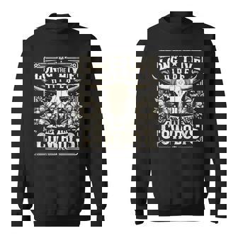 Long Live The Hippies And The Cowboys Country Sweatshirt - Thegiftio