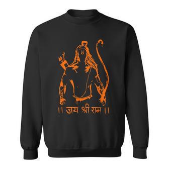 Lord Rama Diwali God For Indian Hindus Jai Shree Ram Sweatshirt - Thegiftio UK