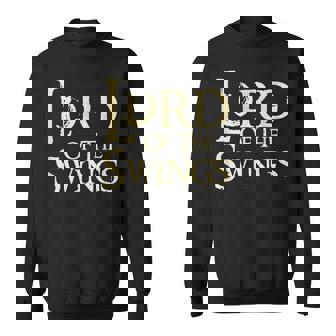 Lord Of The Swings Golfing Sweatshirt Unisex | Mazezy
