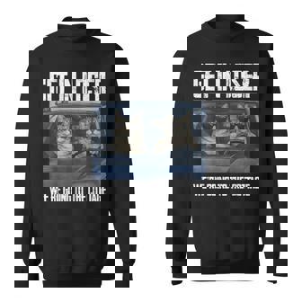 Get In Loser Were Going To The Cottage Cat Meme Sweatshirt | Mazezy