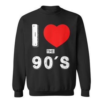 I Love The 90'S Fiesta De Los Años 90 De Estilo Retro Camisa de entrenamiento - Regaloses