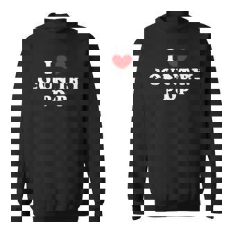 I Love Country Pop I Heart Country Pop Tank Top Sweatshirt Unisex | Mazezy