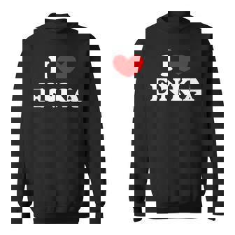 I Love Enka I Heart Enka Sweatshirt Unisex | Mazezy