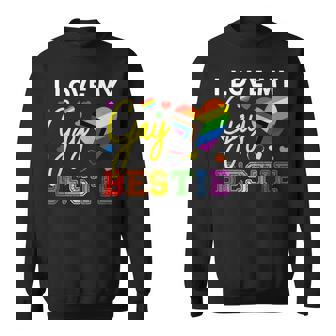 I Love My Gay Bestie Lgbt Pride Best Friend Sweatshirt - Thegiftio
