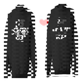 I Love Glitch Pop I Heart Glitch Pop Sweatshirt Unisex | Mazezy