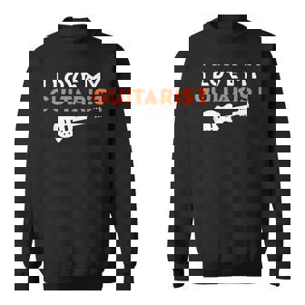 I Love My Guitarist Couple Instrument De Musique Sweater e - Cadeauxyz