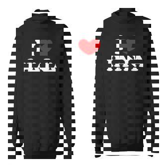 I Love Hana 私は愛する Hana スウェットシャツ - Kawaiitshirt