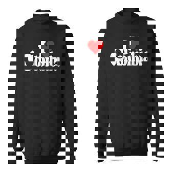 I Love Heart コロンビア 南アメリカ ボゴタ コロンビア文化 スウェットシャツ - Kawaiitshirt