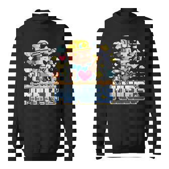 I Love Miners I Heart Miners Sweatshirt | Seseable CA