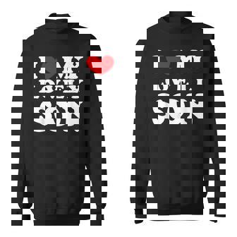 I Love My Lovelyon 愛しい息子を愛しています スウェットシャツ - Kawaiitshirt
