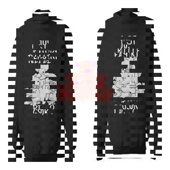 Love Pig シャツ レディース 豚 ギフト 豚 メンズ キュート 豚 スウェットシャツ - Kawaiitshirt