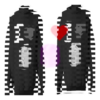 I Love 炊飯器 キッチン家電 パーフェクトメイド 食事 長袖tシャツ スウェットシャツ - Kawaiitshirt