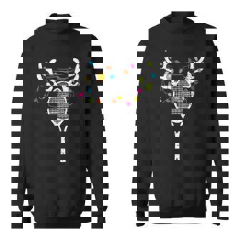 Lumières De Noël Raquette De Tennis Xmas Sweater e - Cadeauxyz