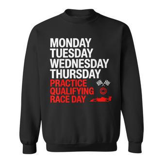 Lunes Martes Miércoles Jueves Práctica Clasificatoria Carrera Camisa de entrenamiento - Regaloses