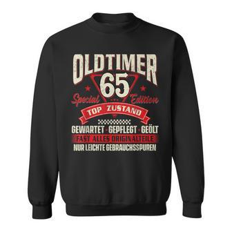 Lustig Oldtimer 65 Jahre Geburtstag Birthday Sweatshirt - Geschenkecke