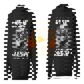 Lustige Ente Mitpruch Ente Gut Alles Gut Witziges Fun Sweatshirt - Seseable