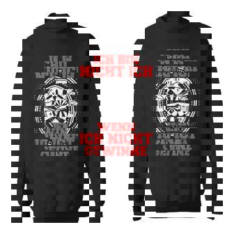 Lustiges Dart Dartboard Dartpfeil Dartsportspieler Motiv Sweatshirt - Seseable