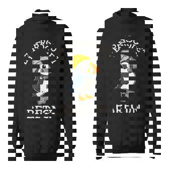 Macareux Le Perroquet Breton Calculot Mignon Sweater e - Cadeauxyz