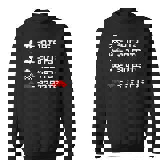 Maillot De Jeuidéo Rétro Alien Invaders Frompace 80S 8 Bits Sweater e - Cadeauxyz