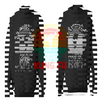 Maiottovalutare Unecchio Che Conosce Il Kung Fu Felpa - Novitaregali