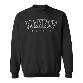 Makeup Artist Mua Makeup Artist Sweatshirt - Thegiftio UK