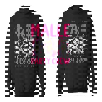 Malle Party Crew Gruppen Motiv Einhorn Party Urlaub Mallorca Sweatshirt - Geschenkecke