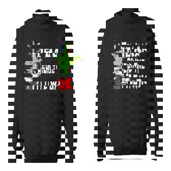 The Man Behind The Little Who Christmas Pregnancy Sweatshirt | Seseable CA