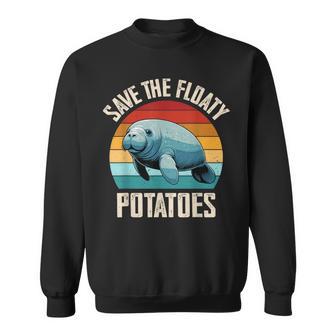Mana Save The Floaty Potatoes Sea Cow Mana Sweatshirt - Thegiftio UK
