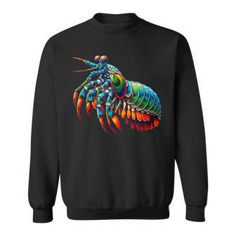 Mantis Shrimp Peacock Mantis Shrimp Sweatshirt - Thegiftio UK