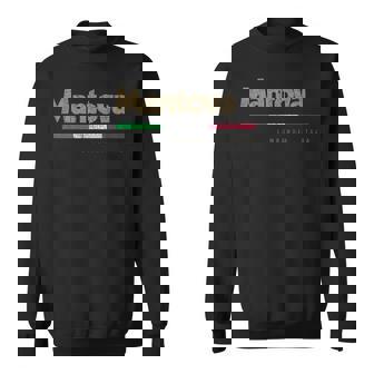 Mantova Città Italiana Retrò Bandiera Italia Felpa - Novitaregali