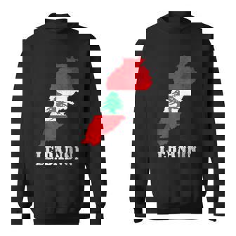 Mapa Bandera Libanesa Del Líbano Camisa de entrenamiento - Regaloses