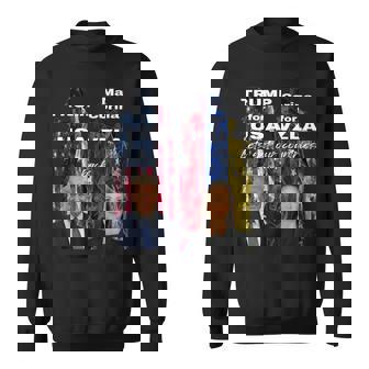 María Corina Machado Porenezuela Y Trump Por Usa Camisa de entrenamiento - Regaloses